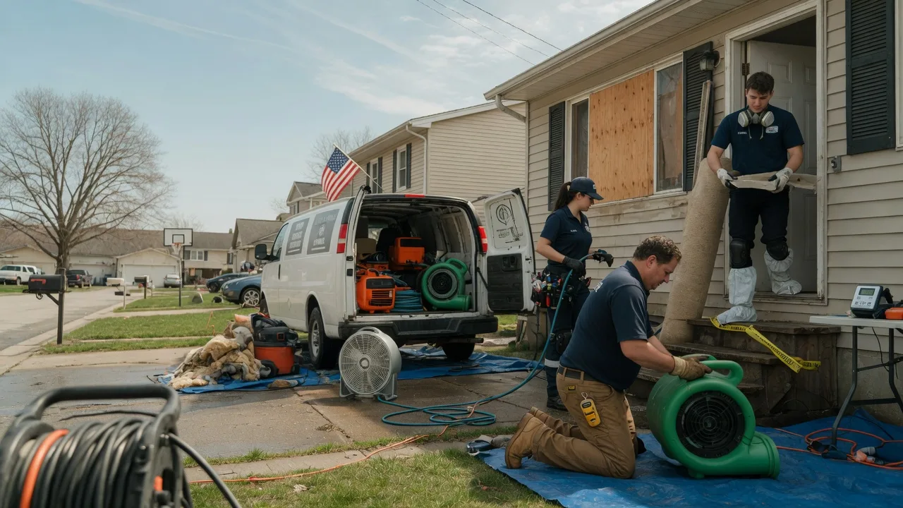 Water Damage Restoration in Chickasaw, OH near me